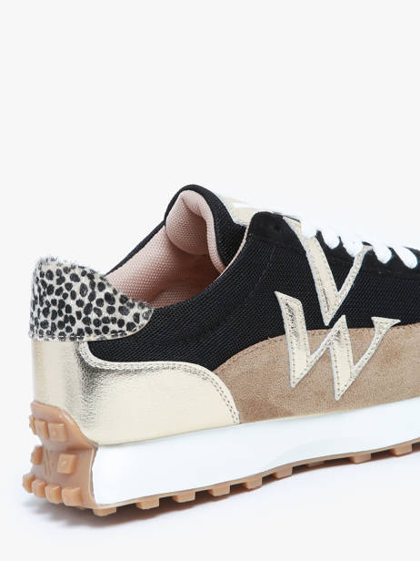 Sneakers Pia Vanessa wu Beige women BK2623BG ander zicht 3